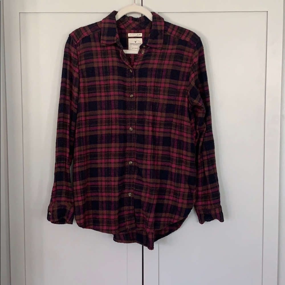 American Eagle soft flannel.